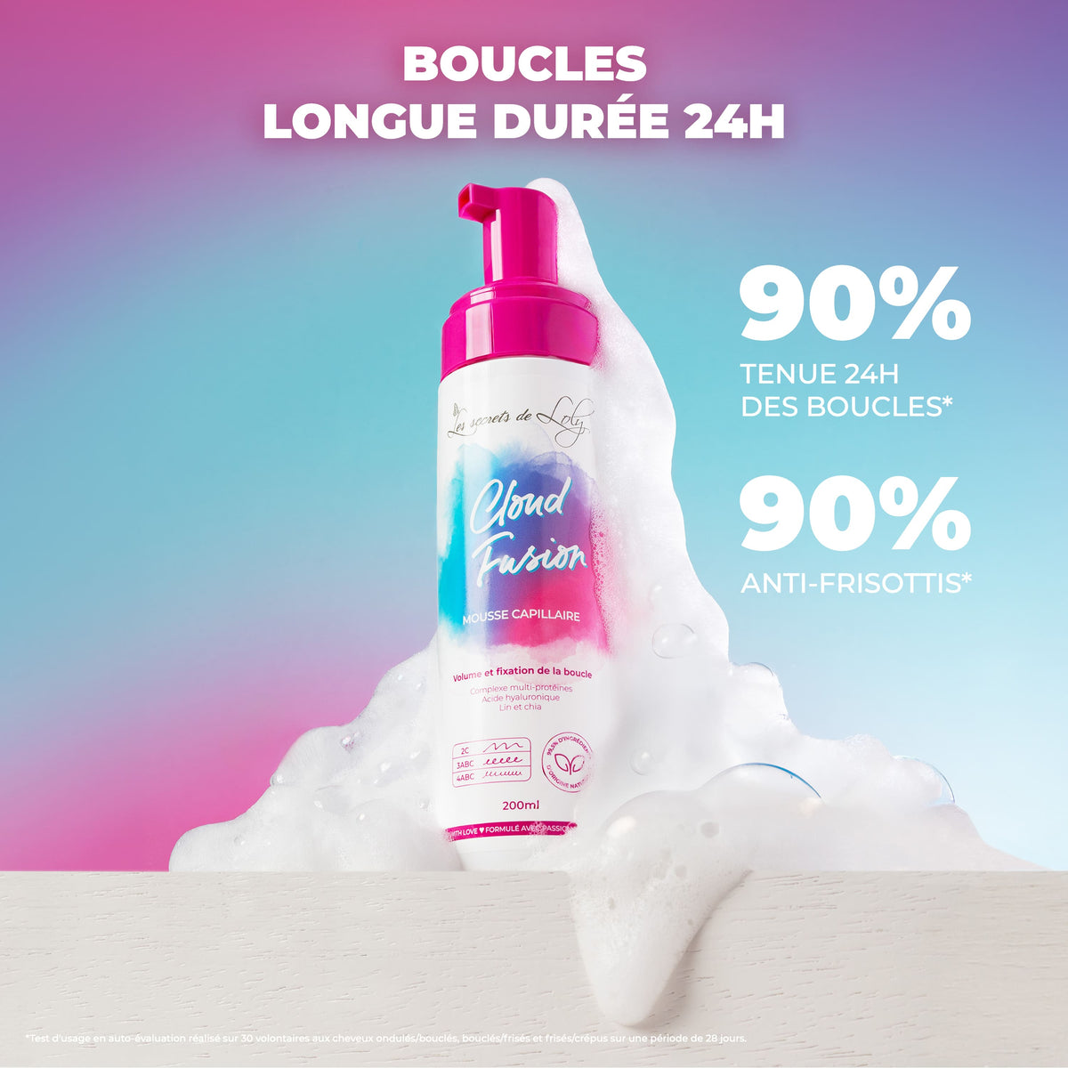 Pack Duo Kurl Nectar (x2) - Mousse fixante 100ml OFFERTE
